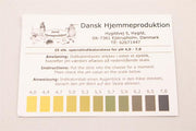 pH-indikator strips, skala 4-7