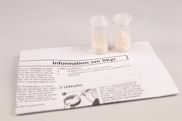 Økologisk skyrkultur – til skyr, yoghurt og syrnede mejeriprodukter (2 stk. inkl. opskrift)