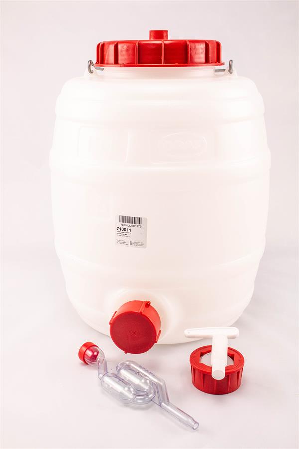 Gjærlås 17 cm – universell vannlås til fermenteringsglass, massegjæringsbøtter og damejeanner (opptil 50 L)