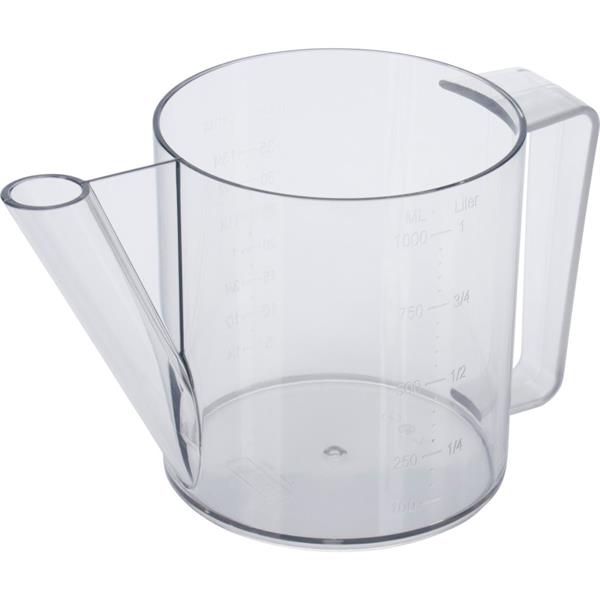 Fettskillerkanne / oljeskillerkanne – Westmark fettseparator i plast, 1 liter