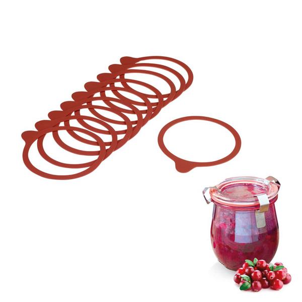 Gummiringe / Dichtungen für Einmachgläser, Weck, 96 x 118 mm, 10 Stk.