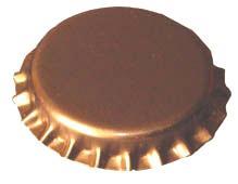 Kapsler, 29 mm, guld, 500 stk