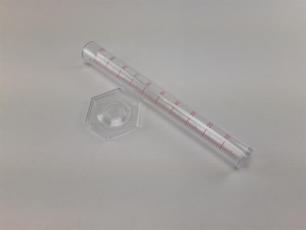 Mittalasi asteikolla muovia – 100 ml