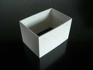 Cheese mould with holes – plastic mould for cheese making, 14 × 9.5 × 9.5 cm