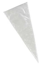Spidsposer, klar plast, 25 stk