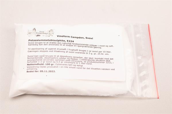 Svovl  Sulfit, 100 gr