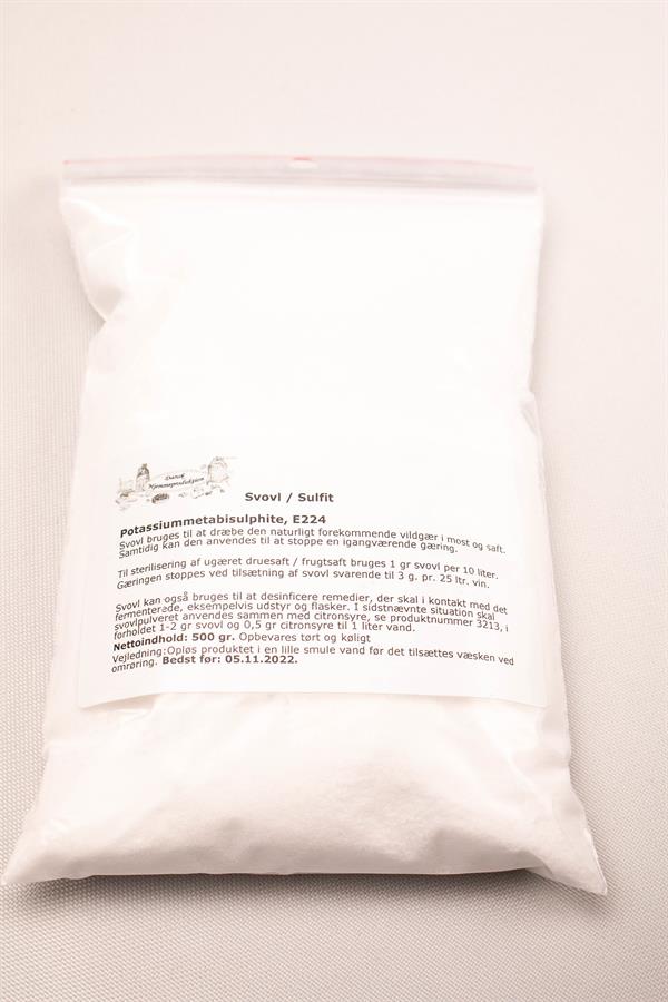 Svovl  Sulfit, 500 gr