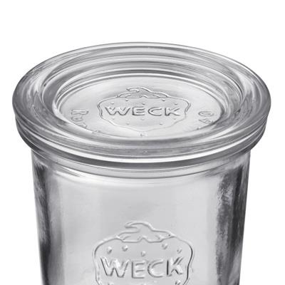 Weck-Glas mit Glasdeckel, konisch, Durchm. 60 mm, 140 ml