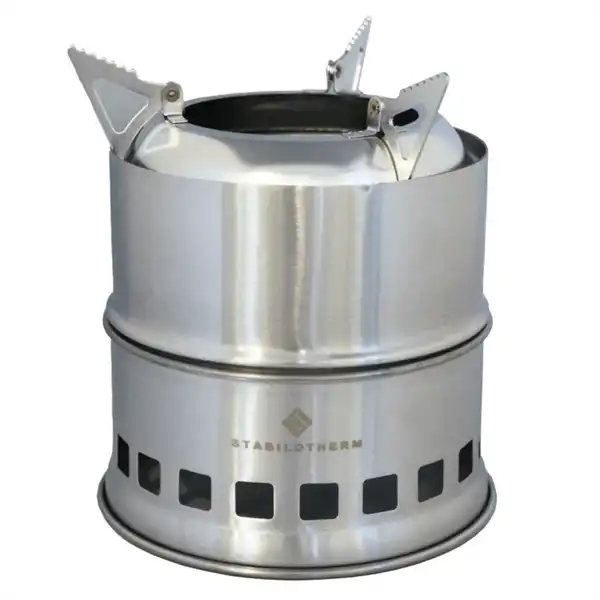 Wood Stove / lejrkomfur i rustfrit stål – Stabilotherm Stack