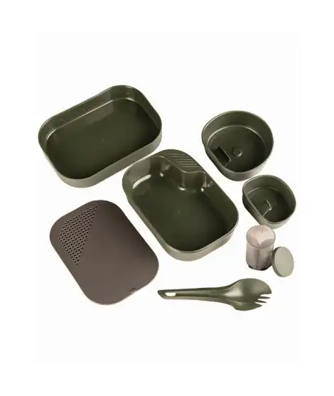 Essgeschirr-Set für Lagerfeueressen und Touren – Wildo® Camp-A-Box Complete
